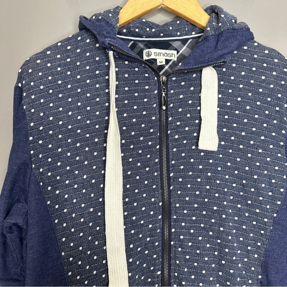 Smash Pattern Full Zip Hoodie - Picture 2 of 7